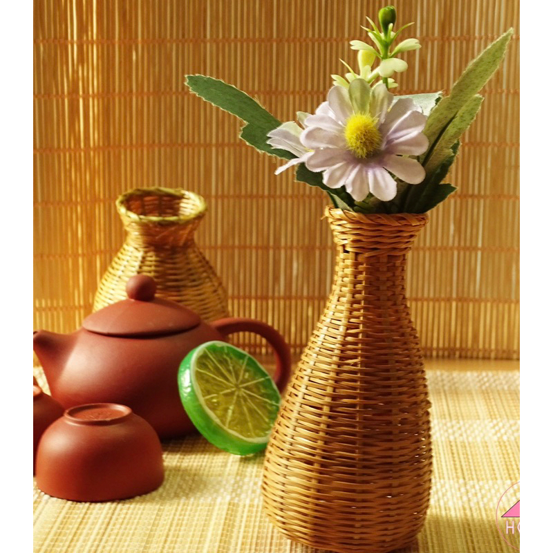 Bình Hoa Tre Trang Trí