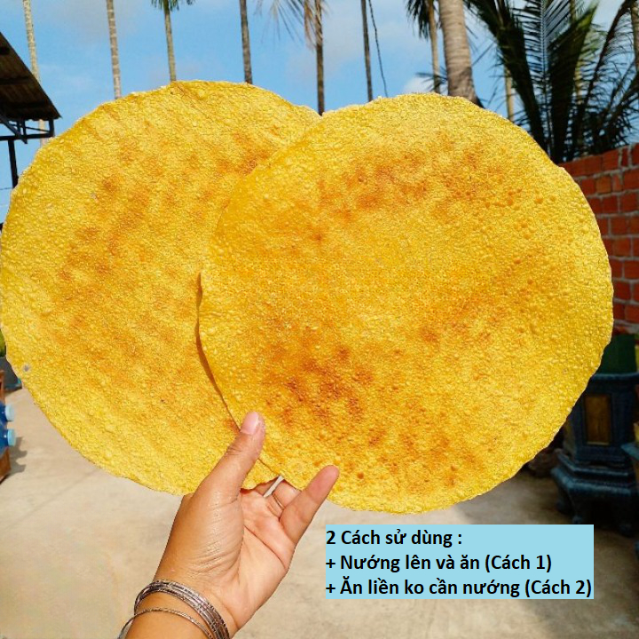 Bánh Tráng Khoai Lang Xấp 10 Cái - Đặc Sản Tam Quan Miền Trung