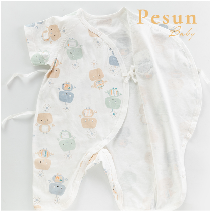 Bodysuit CAO CẤP Cho Bé 100% Cotton Hoạ Tiết Robot