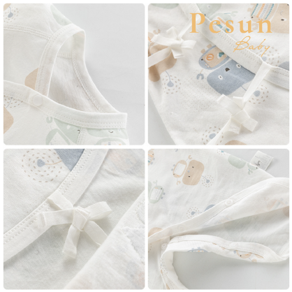 Bodysuit CAO CẤP Cho Bé 100% Cotton Hoạ Tiết Robot