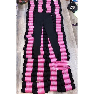 Quần legging dài cuộn tím siêu hot co giãn 4 chiều. chất vải thun