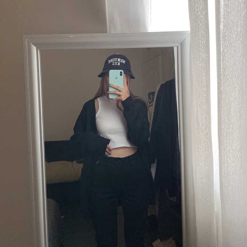 QUẦN JEANS SKINNY - ĐEN