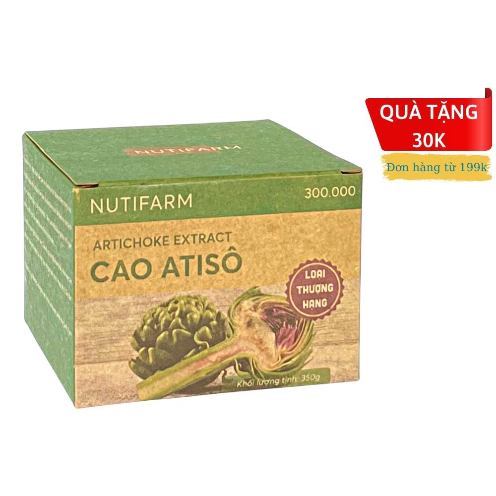 Cao atiso đà lạt, (actiso) NutiFarm, 350gr loại 1 chiết xuất từ 95% bông atiso