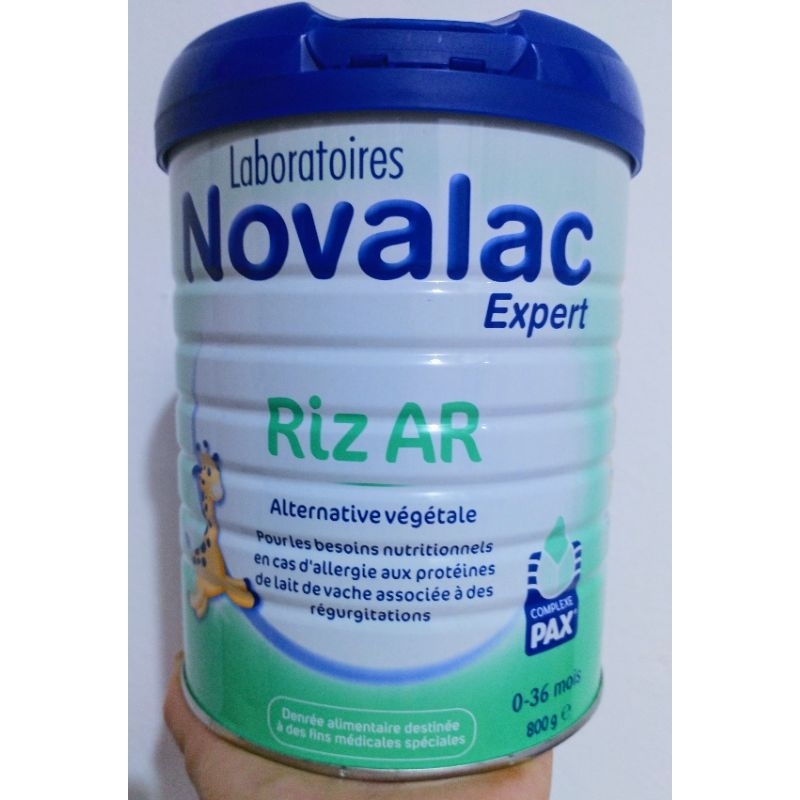 (Hàng Air, đủ bill, date 2025) Sữa Novalac Riz, Novalac Riz Ar (mẫu mới) 800g