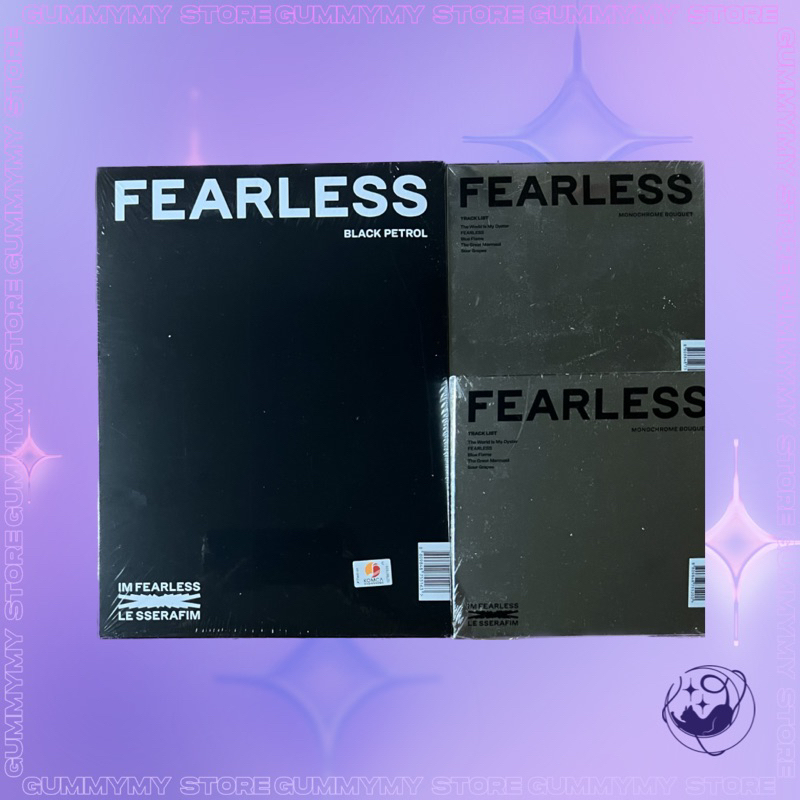 LE SSERAFIM - bộ album nhạc FEARLESS nguyên seal