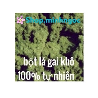 Bột lá gai làm bánh gai, bột làm bánh