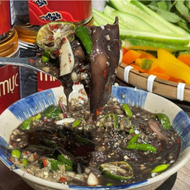 500Gr Mắm Mực Miền Trung - Đặc Sản Tam Quan Bình Định Đậm Đà Ngon Chuẩn Vị