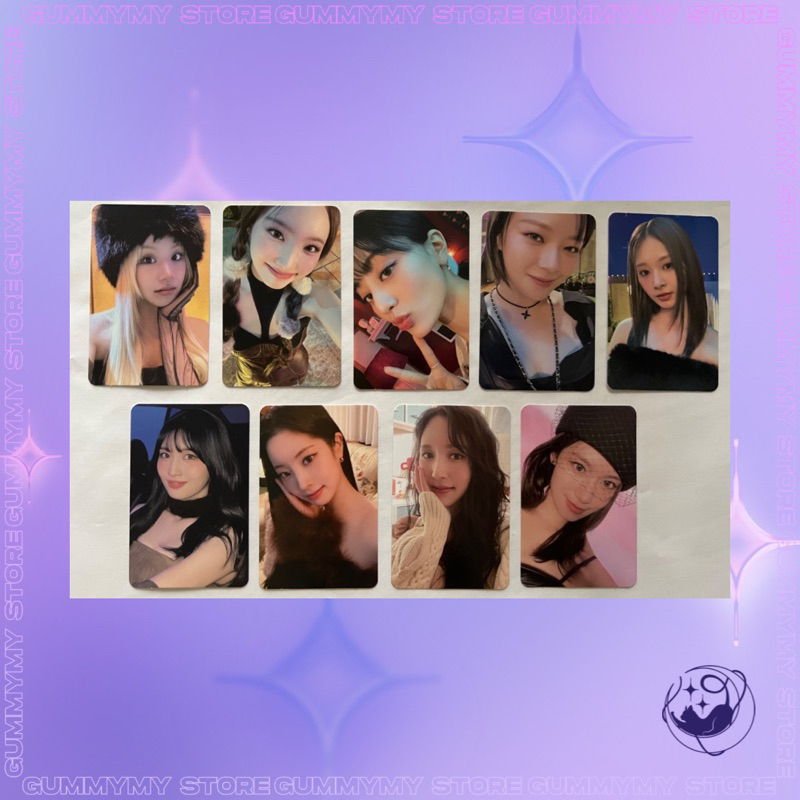 TWICE - ảnh bo góc Soundwave chính hãng, card pre Ready To Be