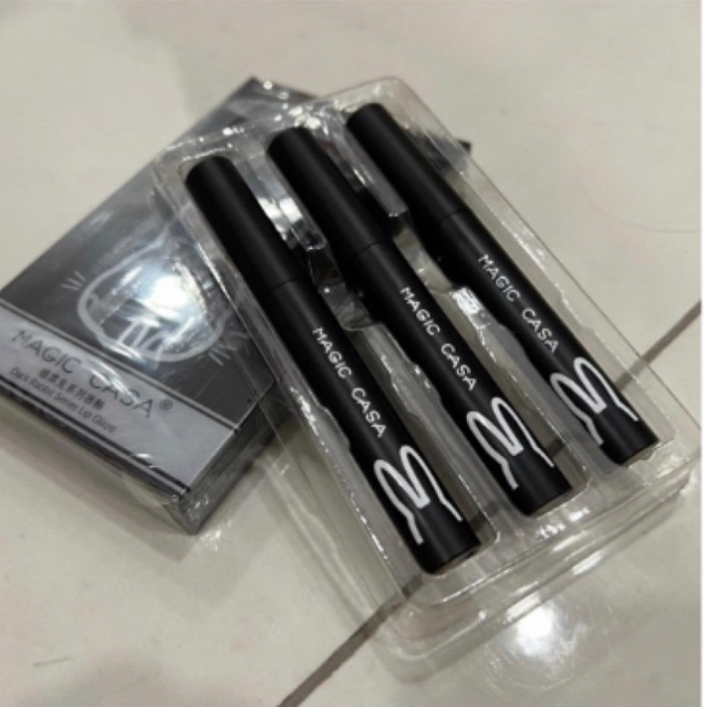 Set 3 cây thỏ đen chất son kem mịn
