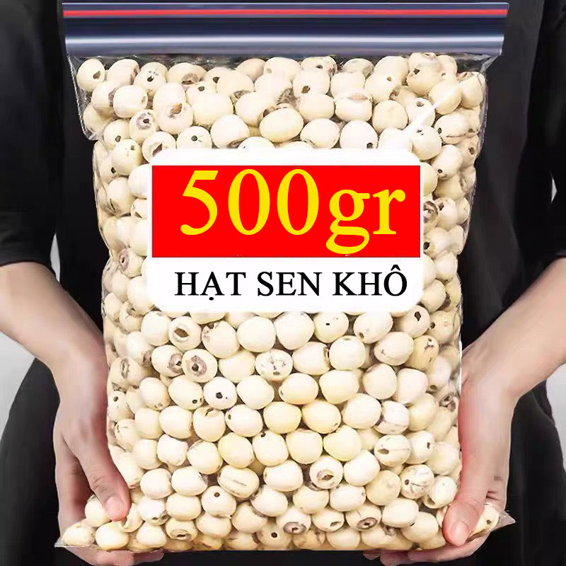 Hạt sen khô nấu chè hầm canh an thần mất ngủ
