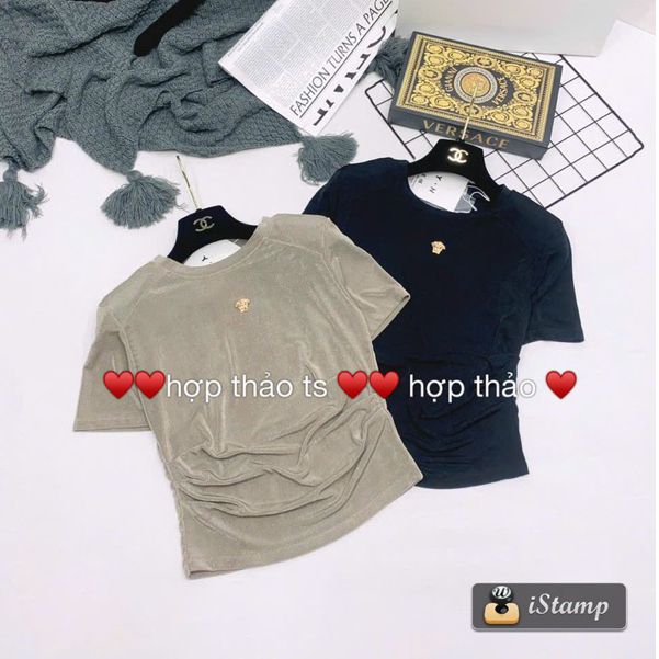ÁO THUN NHŨ NHÚNG TAG VESEC CÓ ĐỆM VAI DÚM EO MS14920