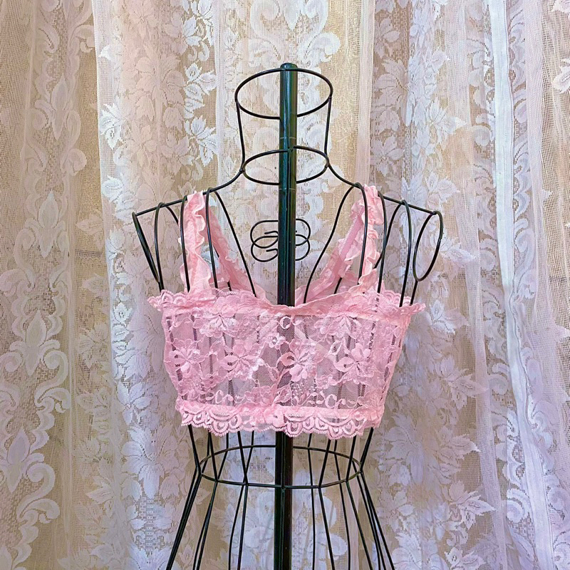 Áo ren hai dây 2hand