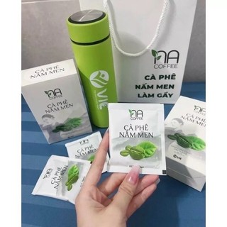 Cafe nấm men Vic chính hãng hộp 12goi dùng 12 ngày
