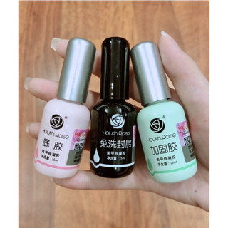 Base top cứng móng hoa hồng youth rose hàng loại rẻ - loại 2