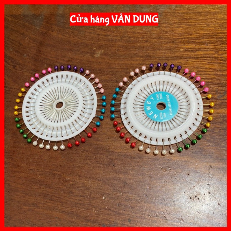 Kim cúc, kim ghim cố định vải.1 vĩ  40 kim