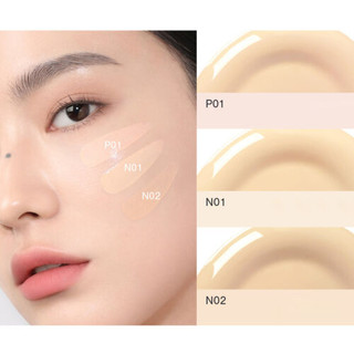 [Mới] Phấn Nước 3CE Bare Cover Cushion 15g SPF40/PA++ [P01 - N01 - N02]