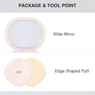 [Mới] Phấn Nước 3CE Bare Cover Cushion 15g SPF40/PA++ [P01 - N01 - N02]