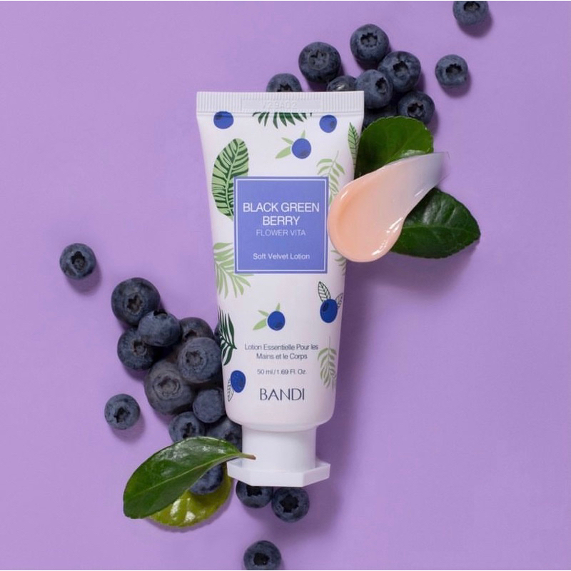 Lotion dưỡng da và body thẩm thấu nhanh không gây bết Bandi
