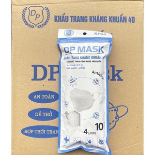 Thùng 30 gói 300 cái khẩu trang 4d đại phát kf94 kháng khuẩn - bachhoahoahong