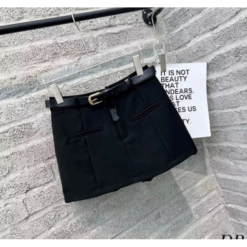 Quần Váy hách dáng chất đẹp dày dặn tặng kèm thắt lưng