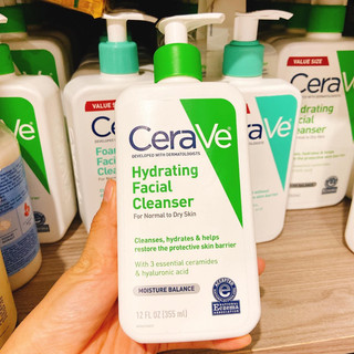 473ml-Sữa rửa mặt Cerave Hydrating Facial Cleanser bản Mỹ 473ml