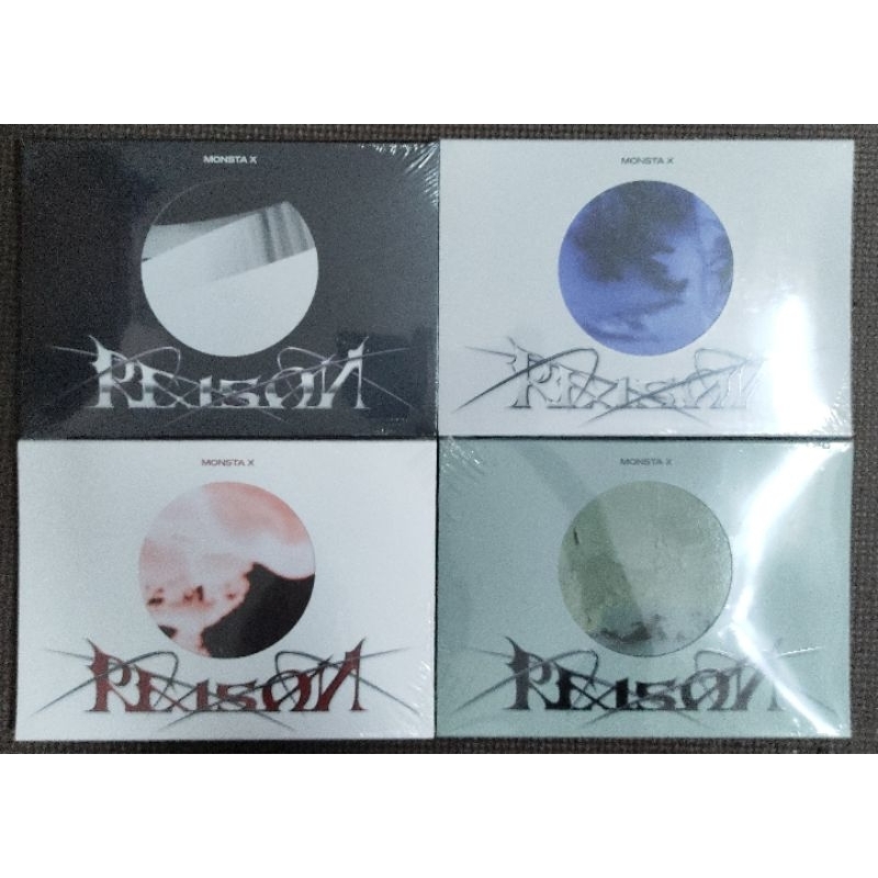 Album ảnh Monsta X Reason mới nguyên seal hàng có sẵn, được chọn ver
