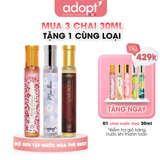 Bộ sưu tập nước hoa Adopt THE BEST cho cả nam và nữ 30ml - Vanieta Cosmetics