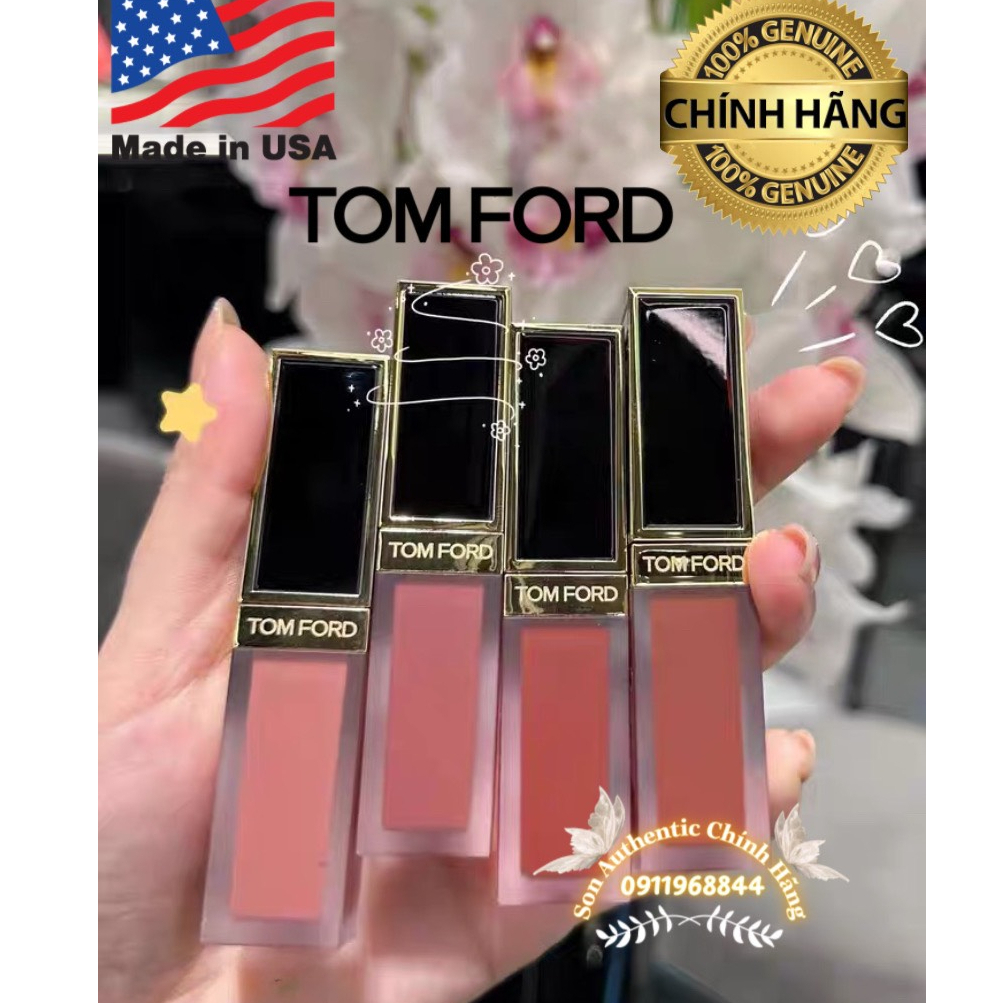 (Bill +Video) Son Kem Tom Ford Liquid Lip Luxe Matte Tomford 16/121/123/129