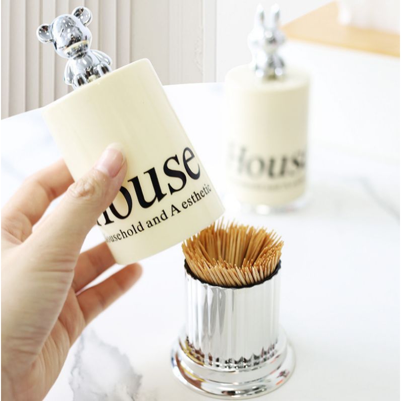 Hộp tăm hình gấu đáng yêu ,,,