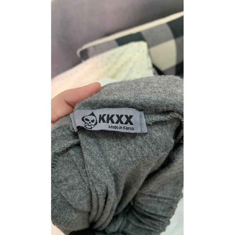 Chân váy xoè dài thun xám korea