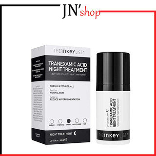Tinh chất dưỡng trắng da mờ nám ban đêm Tranexamic Acid Night Treatment - The Inkey List