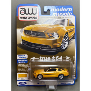 Xe mô hình auto world 2012 ford mustang tỉ lệ 1/64