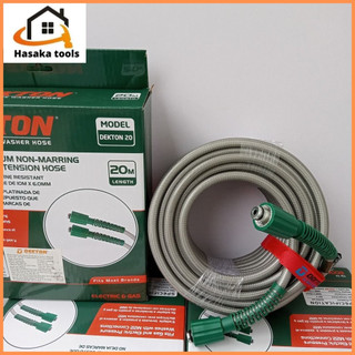 Dây máy rửa xe áp lực cao 20m Dekton,ren 22mm