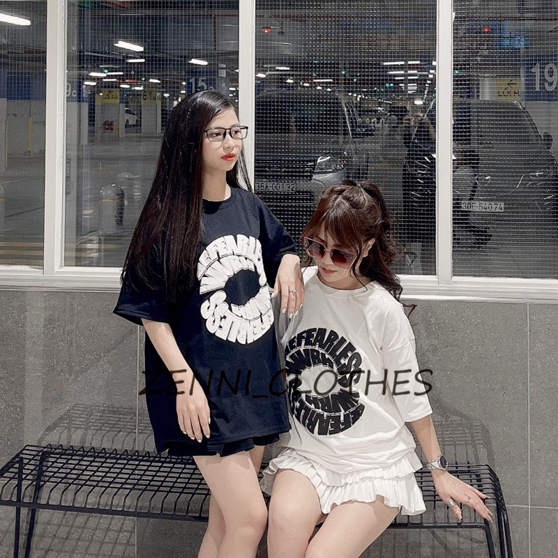 Áo Thun Tay Lỡ Form Rộng Unisex , Chất Cotton Khô - T shirt BEFEARLESS WVRH