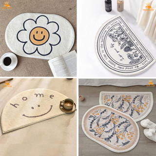 [MẪU MỚI] Thảm lau chân Trải Sàn chất liệu lông cừu mềm mịn, chống trượt, thấm hút nước CAO CẤP