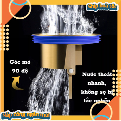 Nắp Đậy Cống Thoát Nước Sàn Nhà Tắm Chống Côn Trùng Tiện Dụng