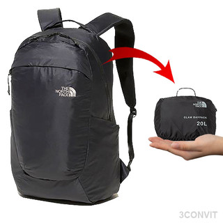 Balo xếp gọn tnf glam daypack 20l