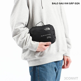 Balo xếp gọn TNF Glam Daypack  20L