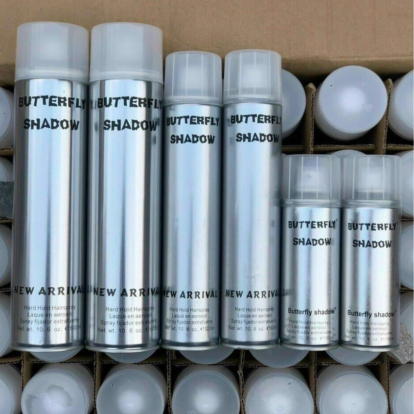 Hàng xịn 320ml Keo Xịt Tóc Butterfly Shadow