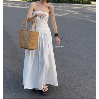 𝐅𝐄𝐋𝐈𝐄 𝐃𝐑𝐄𝐒𝐒 | 𝐦𝐢𝐫.𝐛𝐲𝐡𝐢 | Đầm quây linen hàn (có dây kèm)