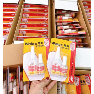 Keo waloc,keo gắn móng siêu bền