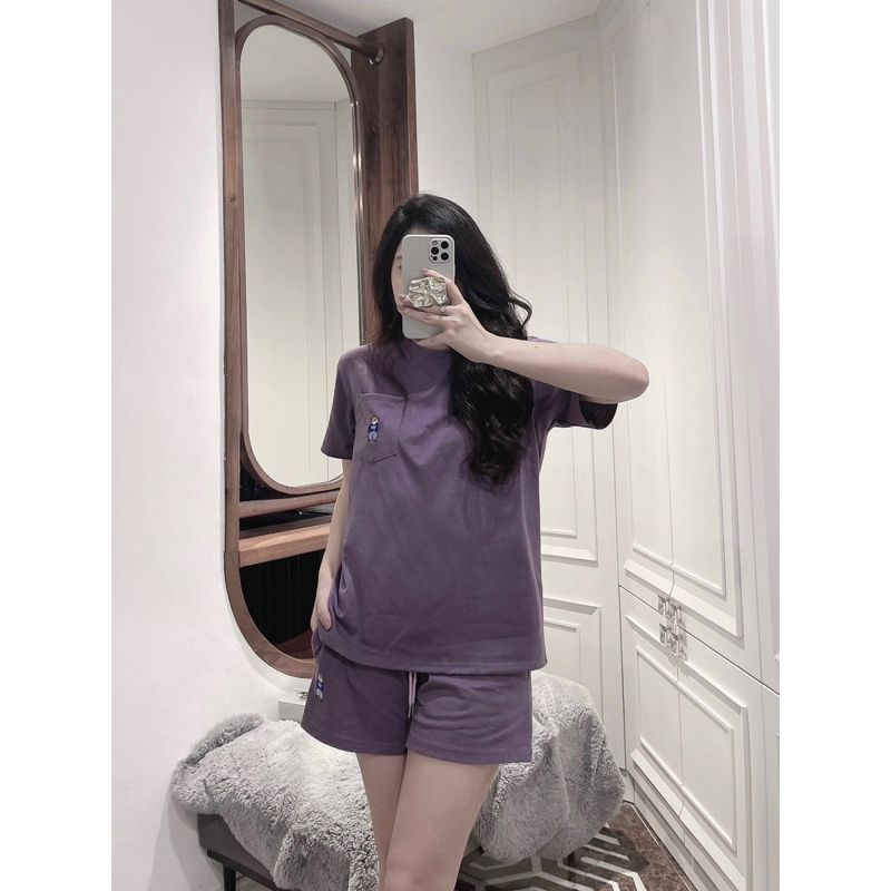 Set bộ đùi gấu who dành cho nữ ( màu tím)