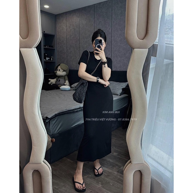 Váy body thun co giãn Kim Anh Bùi