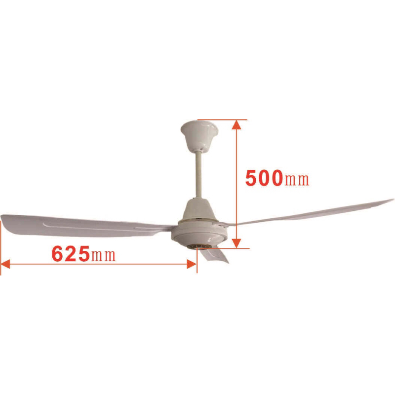 Quạt trần 12v sải cánh 1m25 - Ko chổi than - mẫu mới nhất 2023