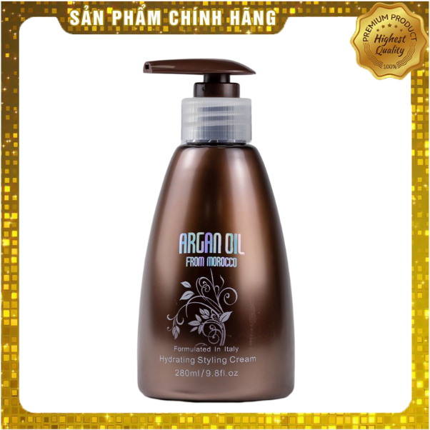 Gel dưỡng tạo kiểu và giữ nếp tóc xoăn mềm mại Argan Oil From Morocco GOCARE 280ml