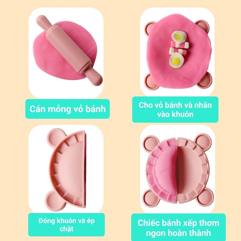 Đồ chơi DIY máy bay làm mì/kem từ đất nặn cho bé phát triển sự sáng tạo - Đồ chơi cho trẻ NS Kids