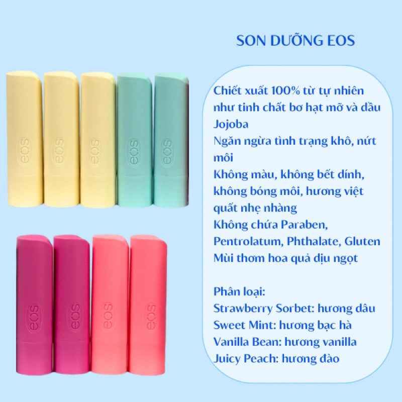 SON DƯỠNG THỎI EOS