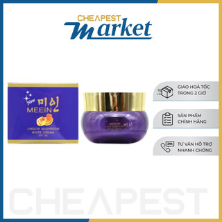 Kem Dưỡng Trắng Da Từ Nấm Linh Chi MEEIN LINZCHI MUSHROOM WHITE CREAM SPF50 50gr