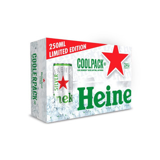 Thùng 24lon bia Heineken Sliver cool pack- lon 250ml
