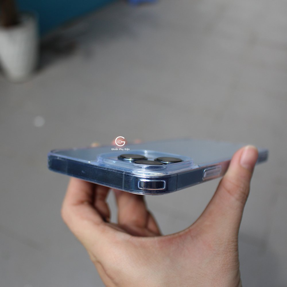 Ốp Lưng Trong Suốt Mipow Transparent Dành Cho iPhone 14/13/12 Series - Hàng Chính Hãng